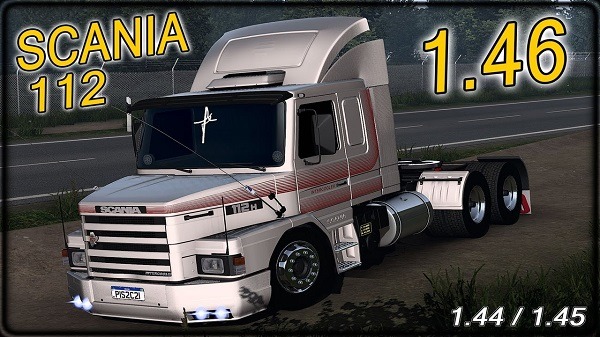 Caminhão Scania 112 Qualificada Mods Ets2 1.46 - Dalenha Mods